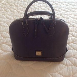 (SOLD) Dooney & Bourke Saffiano Zip Zip Satchel